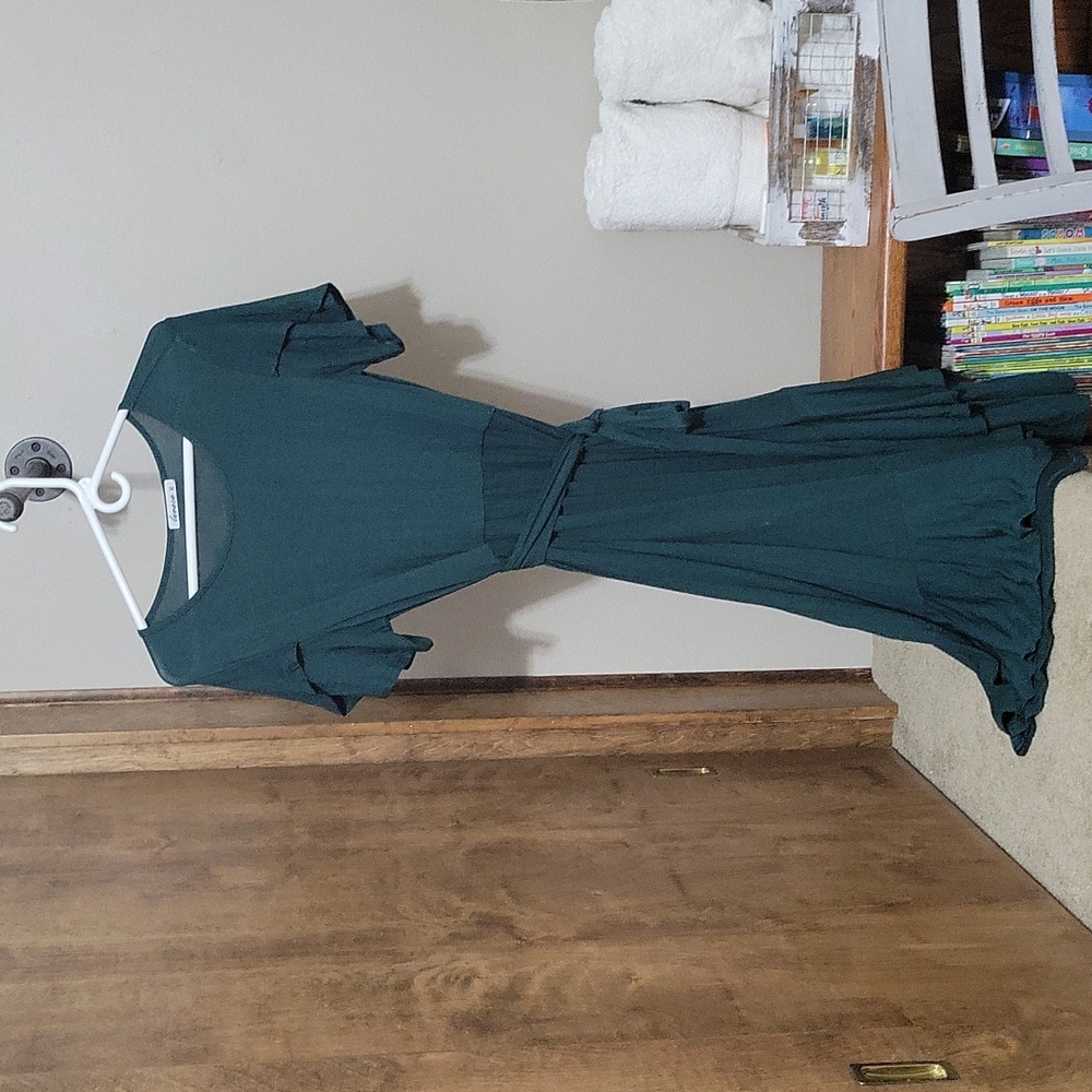 Green dress